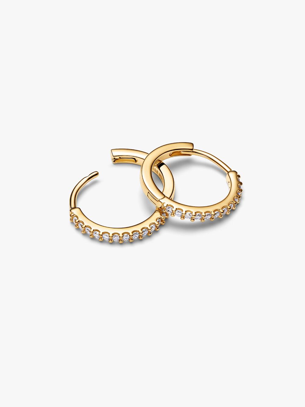 Sparkling Mini Hoop Earrings